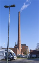 The Igony heating plant in Essen-Rüttenscheid, a district heating plant fuelled by natural gas,