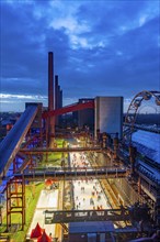 The ice rink at the Zollverein coking plant, Zollverein Coal Mine Industrial Complex World Heritage