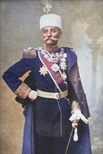 H.R.H. King Peter of Serbia, Peter Karadjordjevic I., 1844-1921, born in Belgrade, became the first