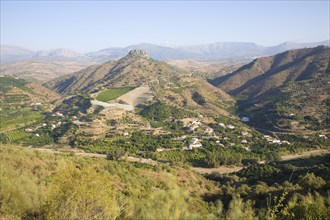 Axarquía landscape La Molina village near Comares, Malaga province, Spain, Europe