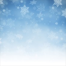 Christmas background blue Christmas background Christmas card with snow winter square snowflakes