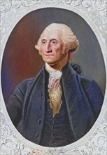 George Washington, 1732, 1799, First President of the United States, Illustration from Gallery of