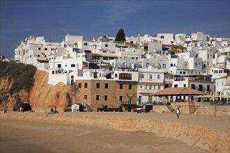 Albufeira beach in the Algarve, Portugal, Europe