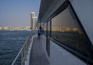 Dubai Marina and Harbour, Skyline Architecture and Marina, United Arab Emirates, Asia