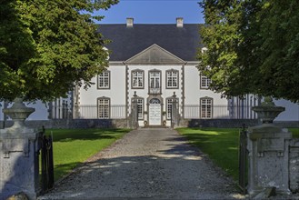 Château de Deulin, Château de Harlez, 18th century castle near Hotton, province of Luxembourg,