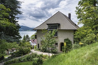 Park and garden with a view of Lake Constance from the museum, Haus Dix art museum, former home and