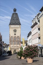 Altpörtel, western city gate of Speyer, Rhineland-Palatinate, Germany, Europe