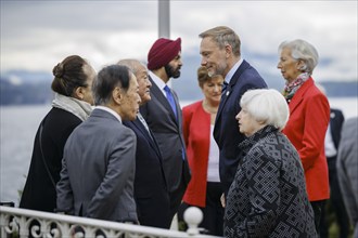 G7 Finance Ministers Meeting in Stresa. Christian Lindner (FDP), Federal Minister of Finance, with