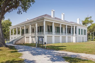 Beauvoir House at Beauvoir Plantation, post-war home of President Jefferson Davis in Biloxi,