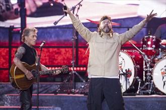 Peter Maffay and Rea Garvey live on We Love Rock 'n' Roll, Farewell Tour 2024 at the Waldbühne in