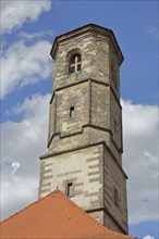 Historic St Paul's Tower, city tower, Erfurt, Thuringia, Germany, Europe