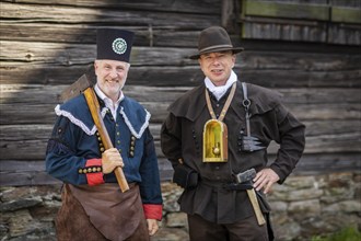 Minister-President Michael Kretschmer visits Schneeberg on the occasion of the mining dispute day,