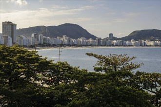 Rio de Janeiro / Brazil and view of Copacabana, 21.07.2024. Photographed on behalf of the Federal