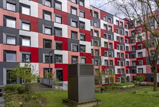 Student hall of residence of the Studierendenwerk Essen-Duisburg in Essen, over 310 furnished rooms