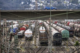 The Hagen-Vorhalle marshalling yard, one of the 9 largest in Germany, is located on the