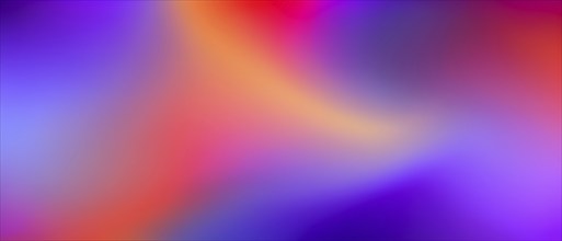 Abstract gradient blur with shades of purple, orange and red, creating a smooth and calming