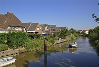 Europe, Germany, Lower Saxony, Altes Land near Hamburg, Hamburg Metropolitan Region,