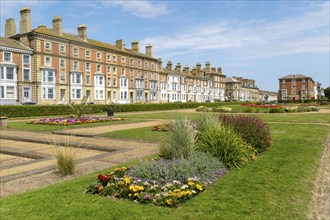 Historic buildings, Wellington Esplanade, Lowestoft, Suffolk, England, UK built 1853 architect J L