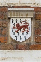 Coat of arms of Bruges, coat of arms, lion, historical, history, city history, Belgium, Europe