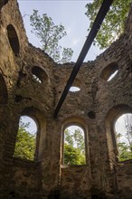 The Blechburg is a ruined former lookout tower with a viewing bastion at the northern end of the