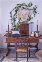 Interior of Villa San Michele, the life's work at Capri of the Swedish physician and author Axel