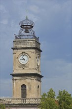 Tour de l'Horloge ou Tour Carrée, clock tower with bell cage, Carree, Place Monsenergue, Toulon,