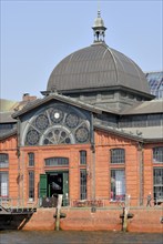 Former fish auction hall, Fischmarkt, Altona, Hamburg, Germany, Europe