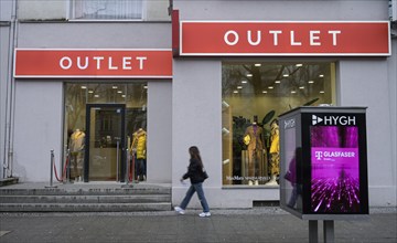 Textiles Outlet, Kurfürstendamm, Charlottenburg, Berlin, Germany, Europe