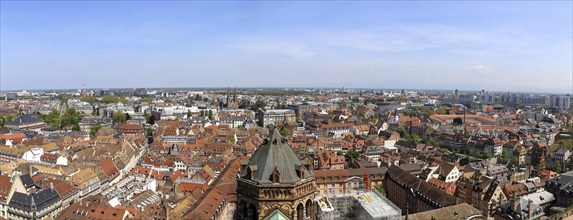 Panorama of Strasbourg, France, Europe