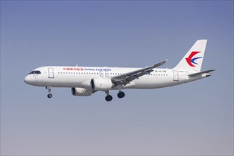 China Eastern's first COMAC C919 aircraft developed entirely in China with the registration B-919F