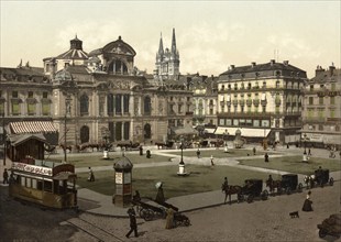 Place du Ralliement, Angers, capital of the Maine-et-Loire department in the Pays de la Loire