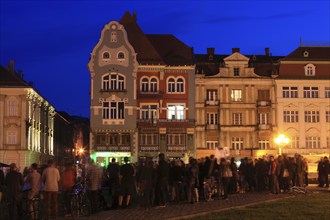 Banat, Timisoara, Timisoara, old town, historical, baroque houses at Piata Unirii, Unification