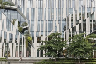 Kö-Bogen building complex, architect Daniel Libeskind, office building and shops, Düsseldorf, North