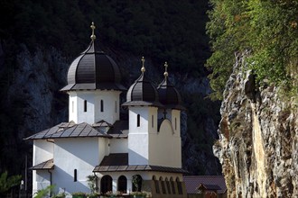 Wallachia, Din Valea Mracunei Monastery, Iron Tor tor nature park Park, on the Danube, on the Cazan