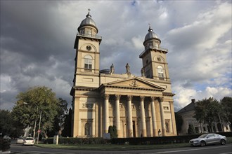 Romania, city of Satu Mare, catholic cathedral, Europe