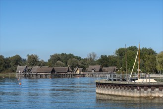 Unteruhldingen, Lake Constance, reconstruction, Stone Age, Lake Constance Museum,