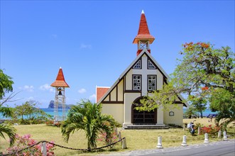 Excursion destination Photo motif for tourists Church of Notre-Dame Auxiliatrice de Cap Malheureux