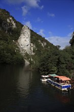 Wallachia, statue of the Dacian king Decebalus, Decebalus Rex Dragan Fecit, 40 metre high statue