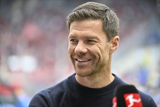 Coach Xabi Alonso Bayer 04 Leverkusen, portrait, smiles, PreZero Arena, Sinsheim,