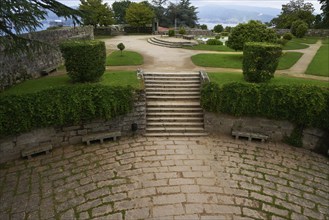 Castro de Vigo park in Galicia of Spain