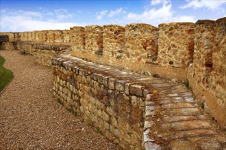 Zamora muralla fortress wall in Spain by Via de la Plata way to Santiago