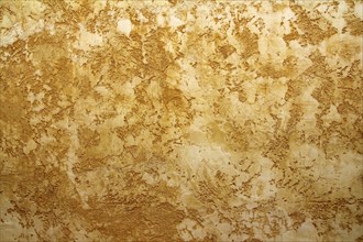 Ocher yellow wall texture grunge background in Mediterranean house