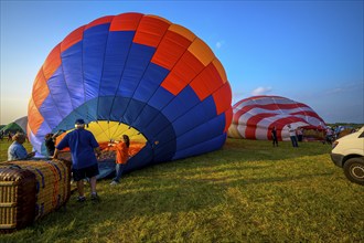 The New Jersey Lottery Festival of Ballooning, Solberg Airport, Whitehouse Station, NJ, USA, July