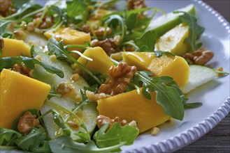 Arugula mango and apple salad healthy for heart