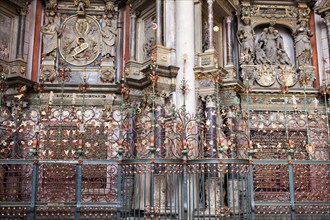 Epitaph of Landgrave Otto of Hessen-Kassel, St Mary's parish church, Marburg, Hesse, Germany,