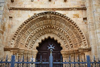 Zamora Santa Maria Magdalena church Spain by Via de la Plata way to Santiago