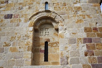 Zamora San Cipriano church in Spain by Via de la Plata way to Santiago