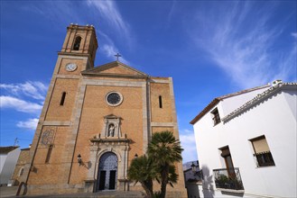 Altea church Consuelo in Mediterranean village of Alicante Spain