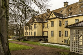 Wocklum Castle in Balve, Sauerland, North Rhine-Westphalia