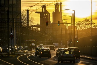 Duisburg-Bruckhausen steel site, ThyssenKrupp Steel, blast furnaces 8 and 9, on